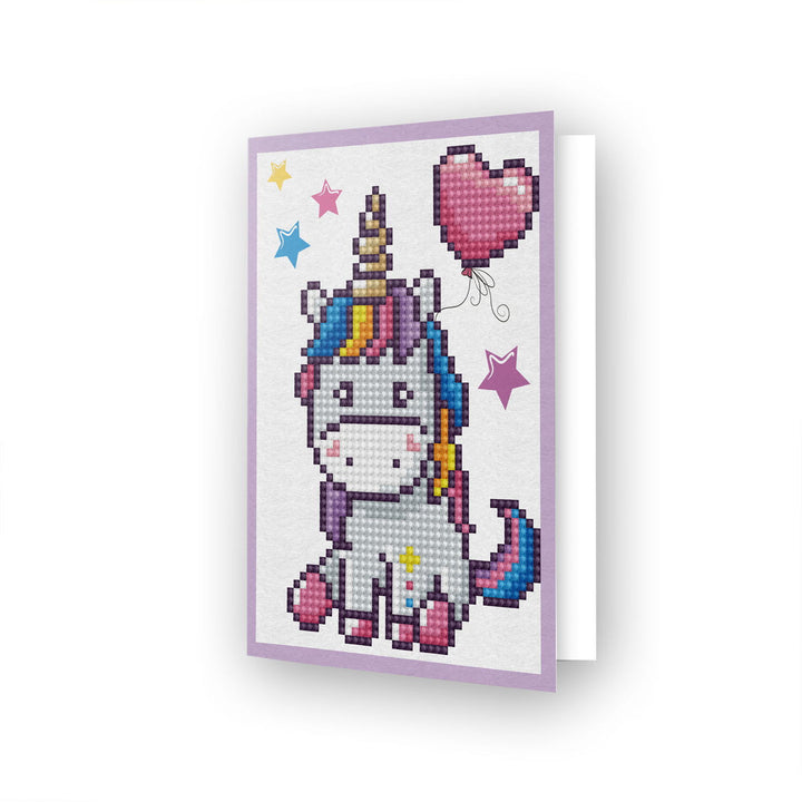 Diamond Dotz Welcome Baby - Diamond Painting Greeting Card