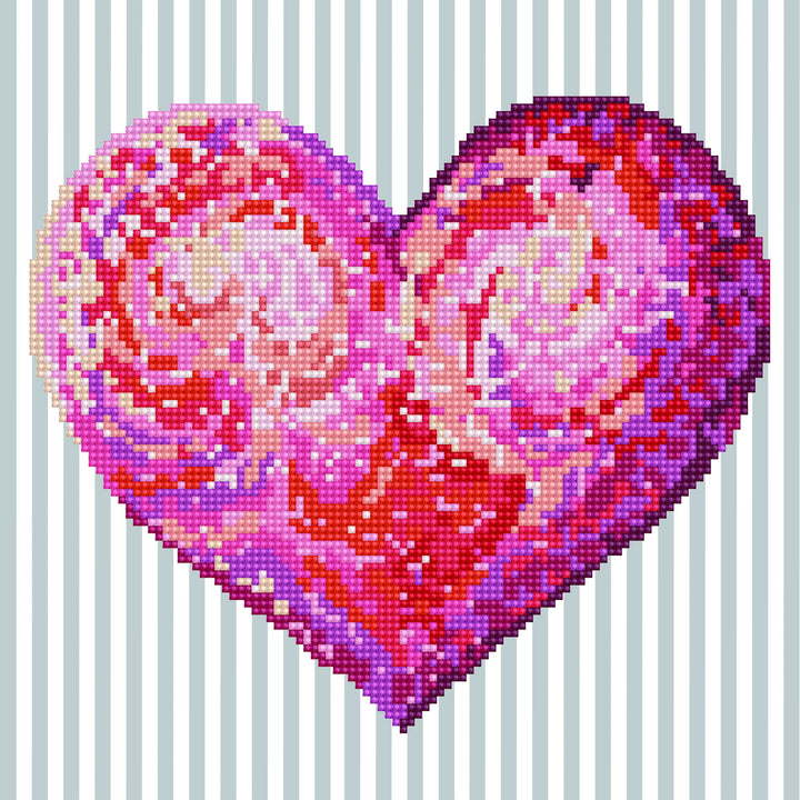 Diamond Dotz Heartfelt with Frame - 16.5 x 12.6 in