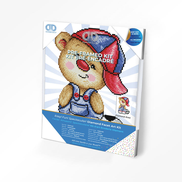 Diamond Dotz Let's Play with Frame - 10.9" x 14.1"