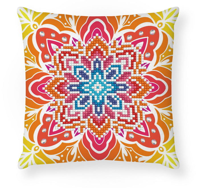 Diamond Dotz Summer Sparkle Mini Pillow - 7.1 x 7.1 in