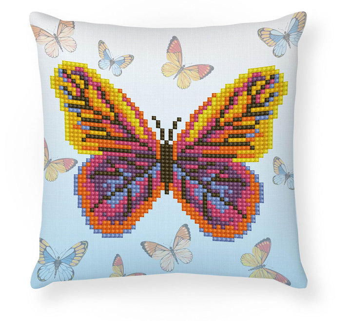 Diamond Dotz Butta Flutta Mini Pillow - 7.1 x 7.1 in