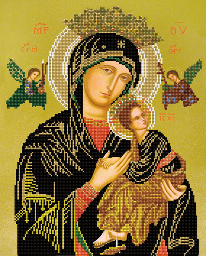 Diamond Dotz Our Lady of Perpetual Help - 15.75 x 19.69 in