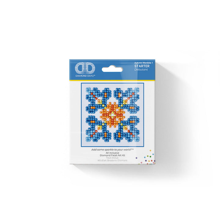 Diamond Dotz Autumn Mandala 1 - 3 x 3 in