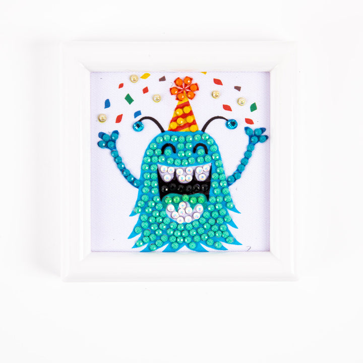 Diamond Dotz Party Monster with Frame - 3 x 3 in