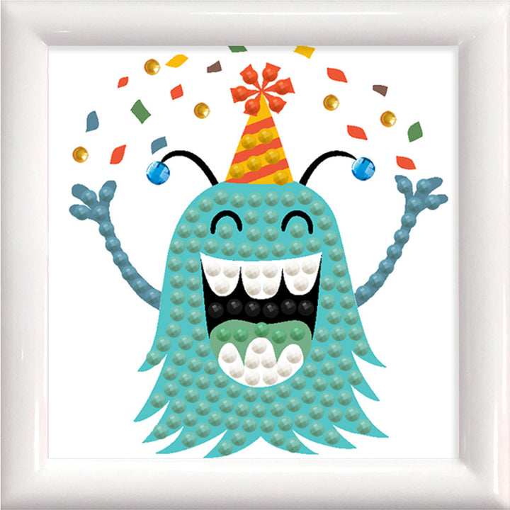 Diamond Dotz Party Monster with Frame - 3 x 3 in