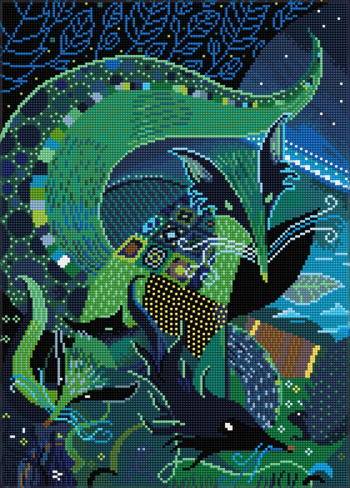 Diamond Dotz Forest Fox - 14.57 x 20.28 in