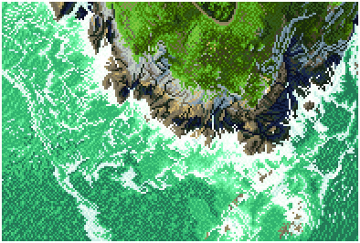Diamond Dotz Rocky Coast - 13.8 x 20.5 in