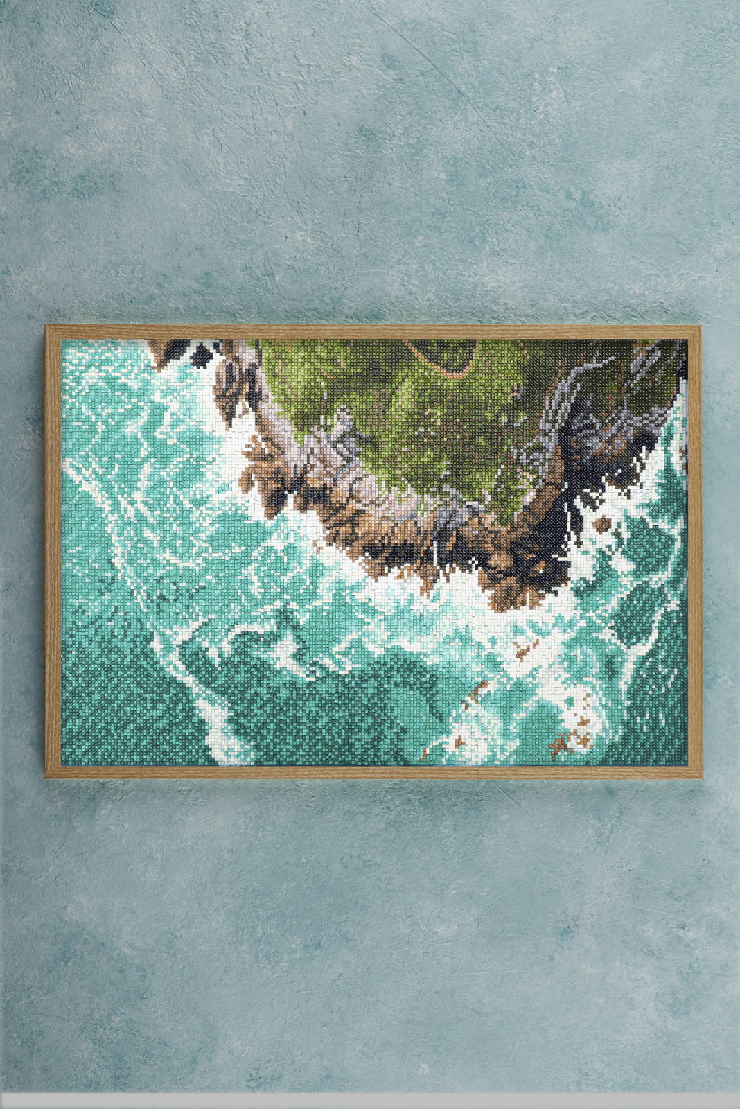 Diamond Dotz Rocky Coast - 13.8 x 20.5 in