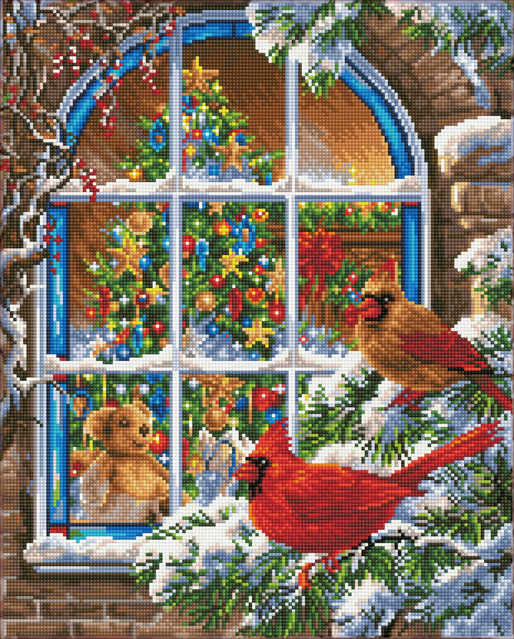 Diamond Dotz Christmas Window - 16.14 x 20.08 in