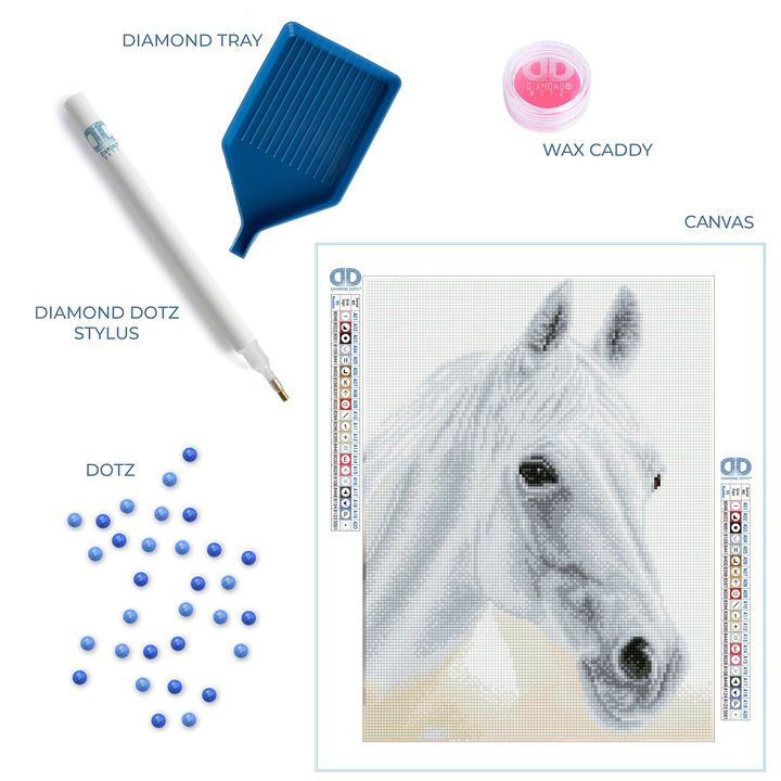 Diamond Dotz Arabian Beauty - 16.14 x 12.2 in