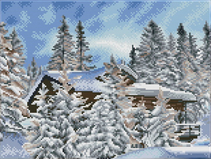 Diamond Dotz Alpine Retreat - 12.2 x 16.14 in