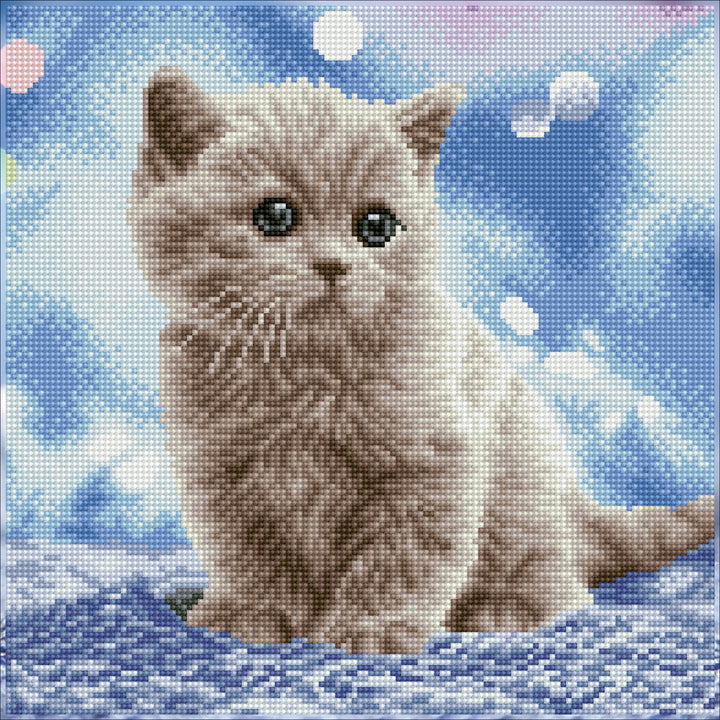 Diamond Dotz Bubbles - 13.58 x 13.58 in