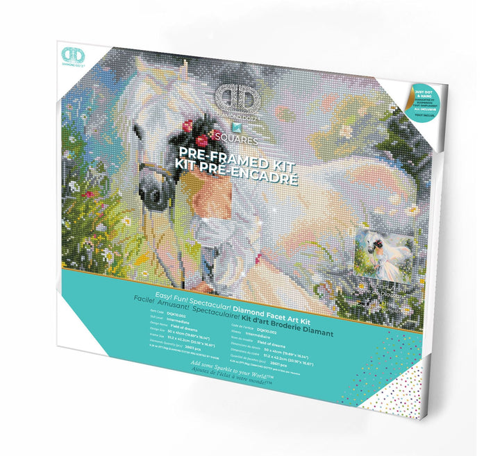 Diamond Dotz Field of Dreams Pre-Framed Kit - 19.7" x 16.1"