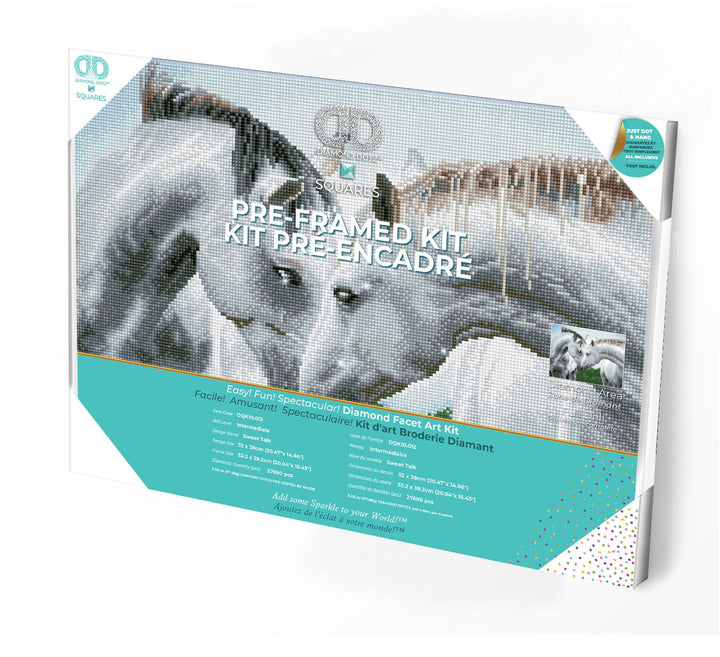 Diamond Dotz Sweet Talk Pre-Framed Kit - 20.5" x 15.0"