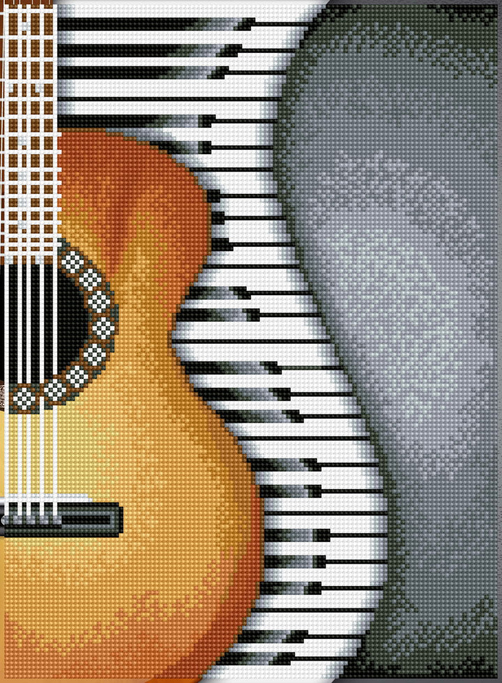 Diamond Dotz Classical Jazz Pre-Framed Kit - 11.8" x 16.1"