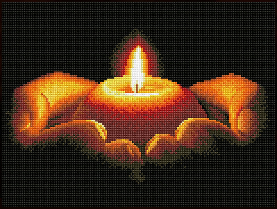 Diamond Dotz Daily Prayer Pre-Framed Kit - 16.1" x 12.2"