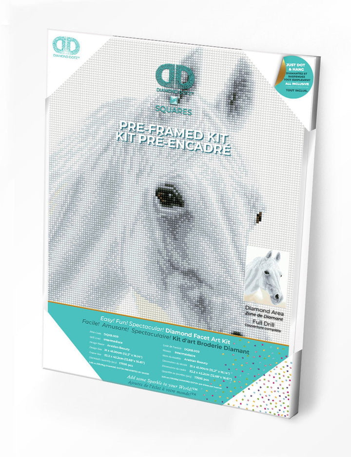 Diamond Dotz Arabian Beauty Pre-Framed Kit - 12.2" x 16.1"
