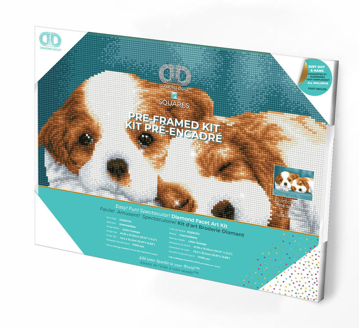 Diamond Dotz Little Champs Pre-Framed Kit - 16.1" x 12.2"