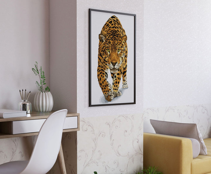 Diamond Dotz On the Prowl with Frame - 12.6" x 20.5"