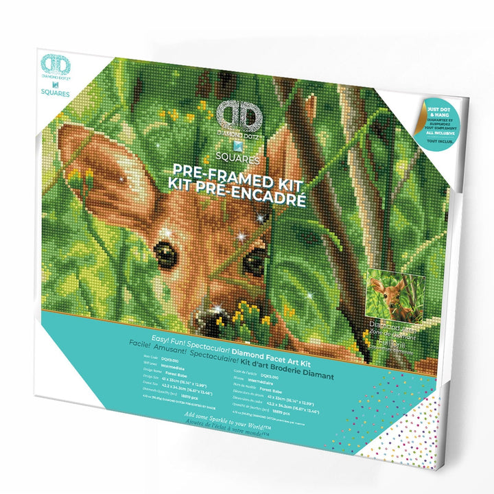 Diamond Dotz Forest Babe - 16.1" x 13.0"