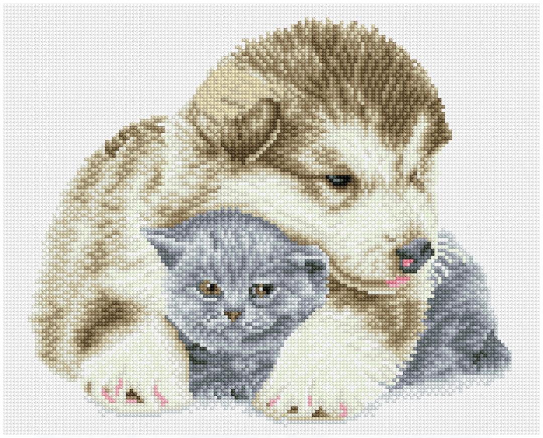 Diamond Dotz Besties Pre-Framed Kit - 16.1" x 13.0"