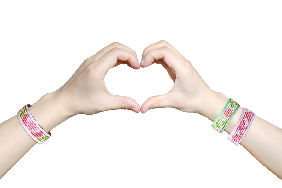 Diamond Dotz DOTZIES 3 Bracelets Multi Pack Pretty in Pink