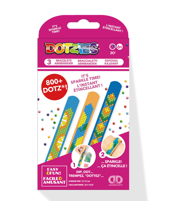 Diamond Dotz DOTZIES 3 Bracelets Multi Pack Gone Troppo
