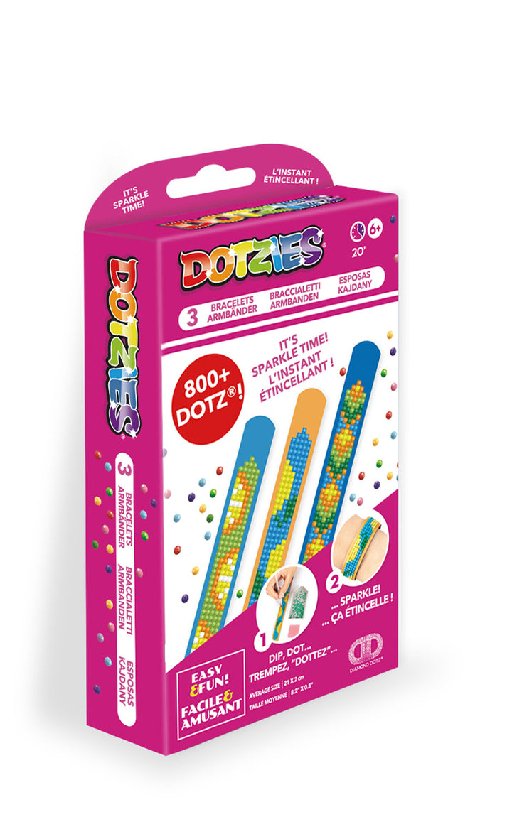 Diamond Dotz DOTZIES 3 Bracelets Multi Pack Gone Troppo