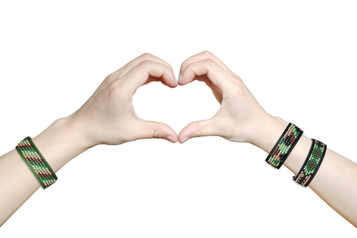 Diamond Dotz DOTZIES 3 Bracelets Multi Pack Camouflage