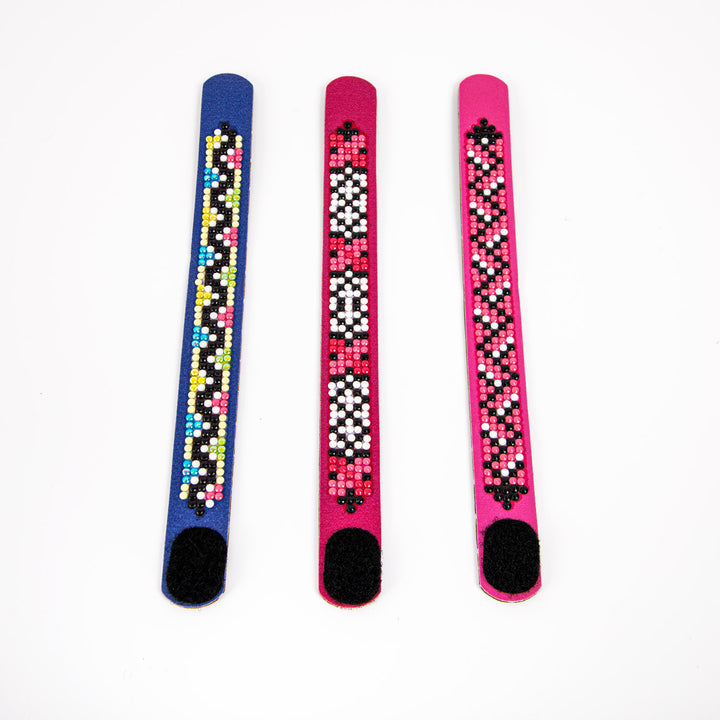 Diamond Dotz DOTZIES 3 Bracelets Multi Pack Evening Glow