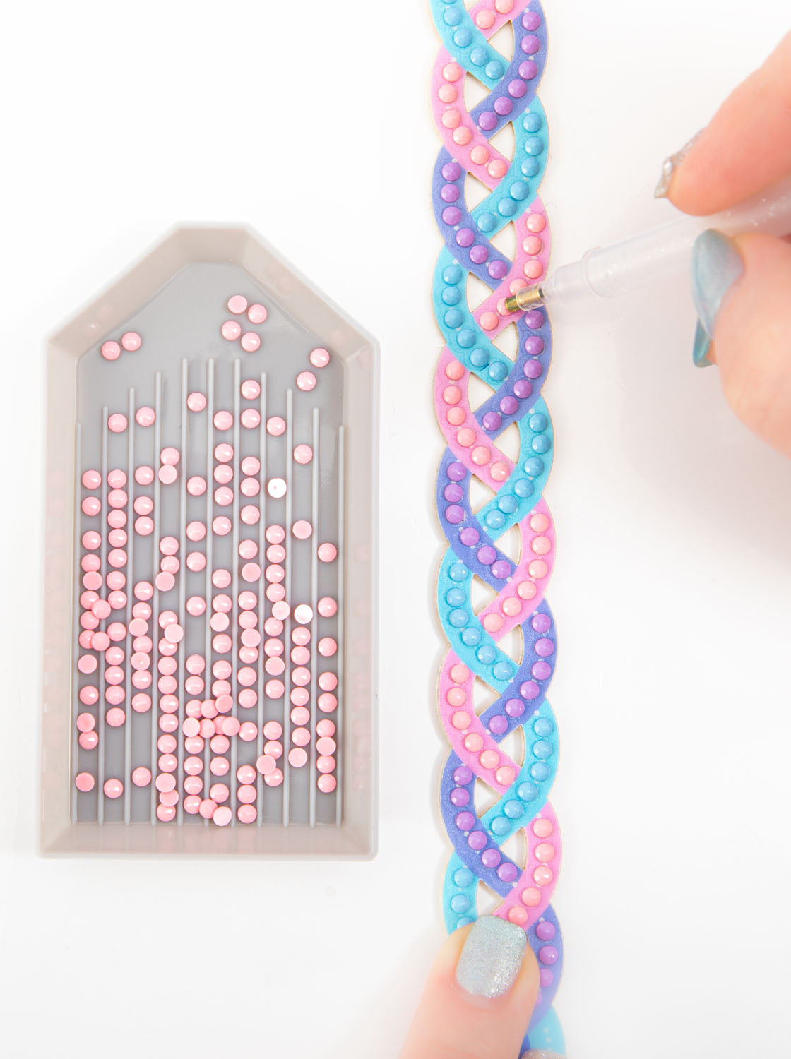 Braid Gems Bracelets – DIAMOND DOTZ