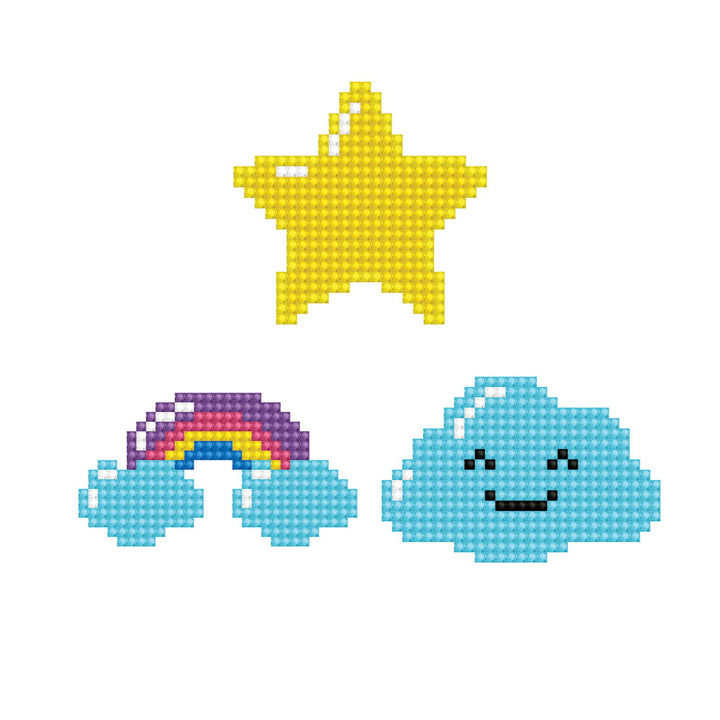Diamond Dotz Sky - DOTZIES Stickers Kit