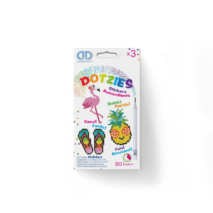 Diamond Dotz Holiday - DOTZIES Stickers Kit