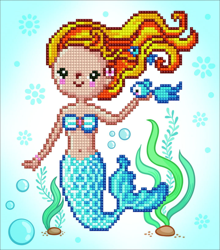 Diamond Dotz Sweet Swimmer - 9.8 x 9.1 in