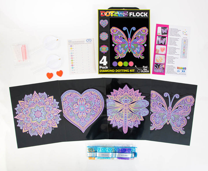 Diamond Dotz Neon Mandalas