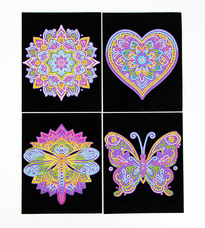 Diamond Dotz Neon Mandalas