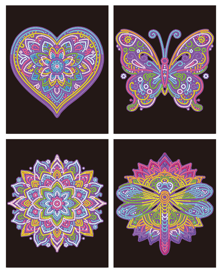 Diamond Dotz Neon Mandalas