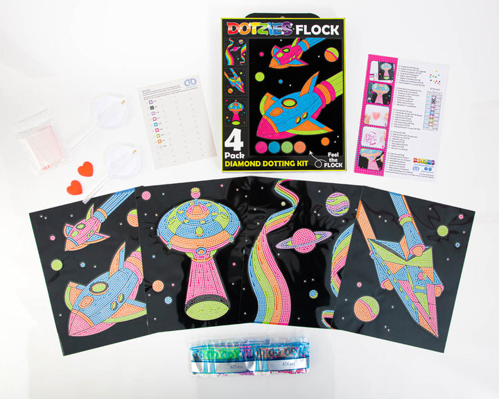 Diamond Dotz Neon Space