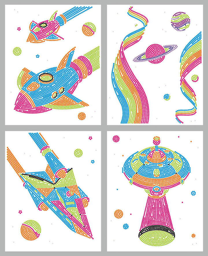 Diamond Dotz Neon Space
