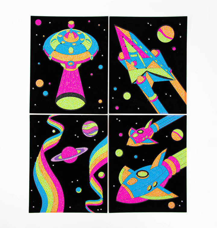 Diamond Dotz Neon Space