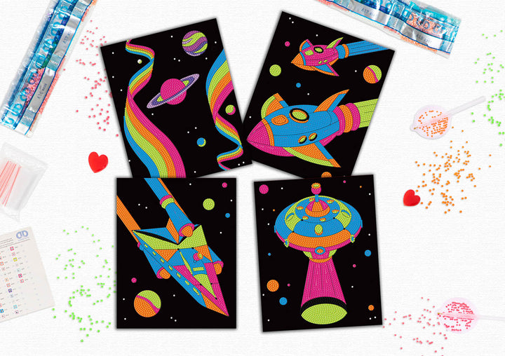Diamond Dotz Neon Space