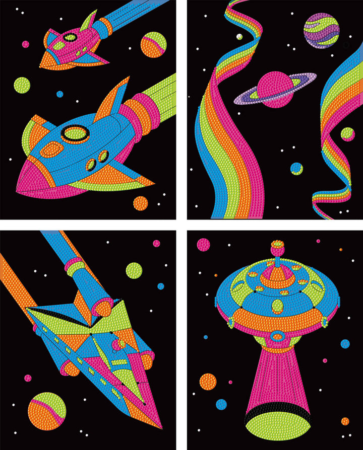 Diamond Dotz Neon Space