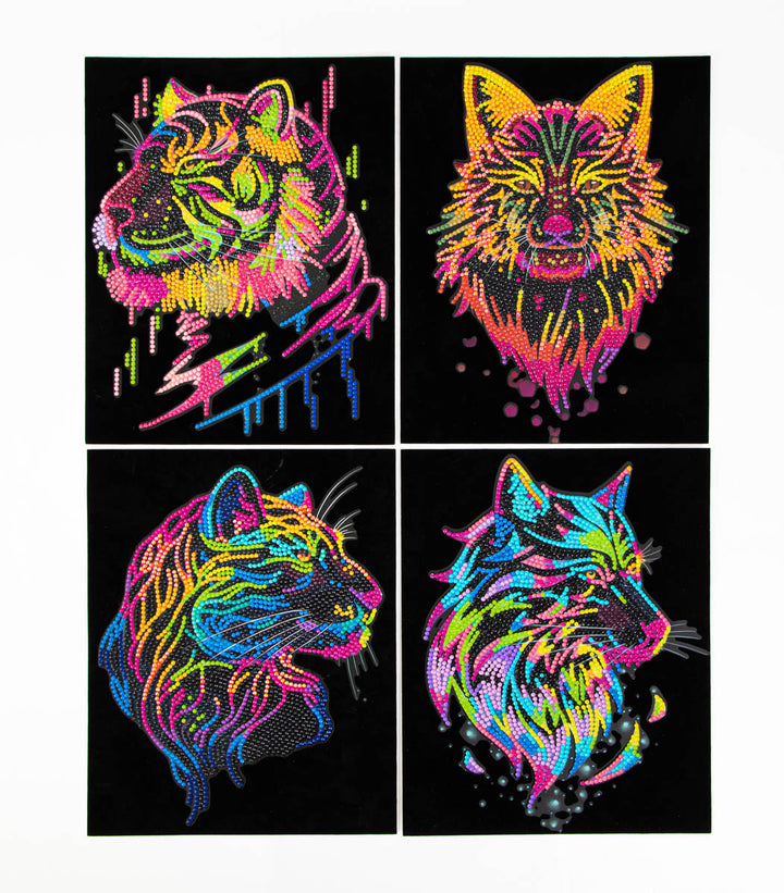 Diamond Dotz Wild Neon - 10 x 8 in (Each Design)