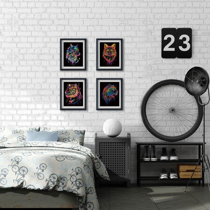Diamond Dotz Wild Neon - 10 x 8 in (Each Design)