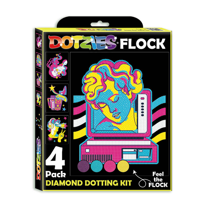 Diamond Dotz Neon Retro Classic - 10 x 8 in (Each Design)