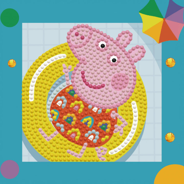 Diamond Dotz Always Chillin' Peppa Pig Cameo - 5.1 x 5.1 in