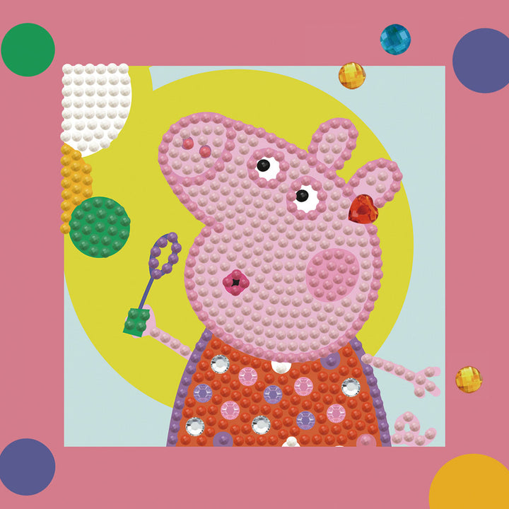Diamond Dotz Happy Days Peppa Pig Cameo - 5.1 x 5.1 in