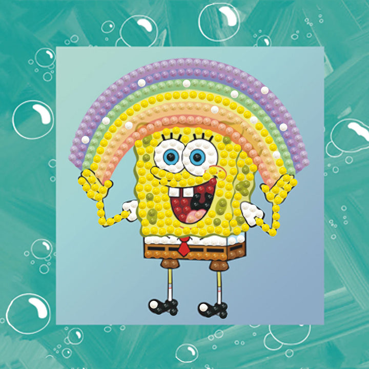 Diamond Dotz SpongeBob Rainbow Cameo - 5.1 x 5.1 in