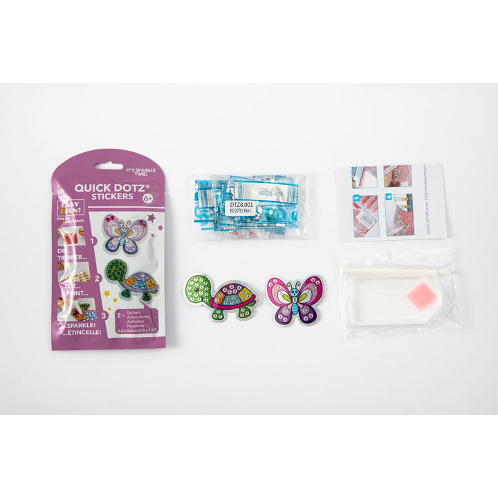 Diamond Dotz BIG DOTZ Stickers Pack 1 - Garden Friends
