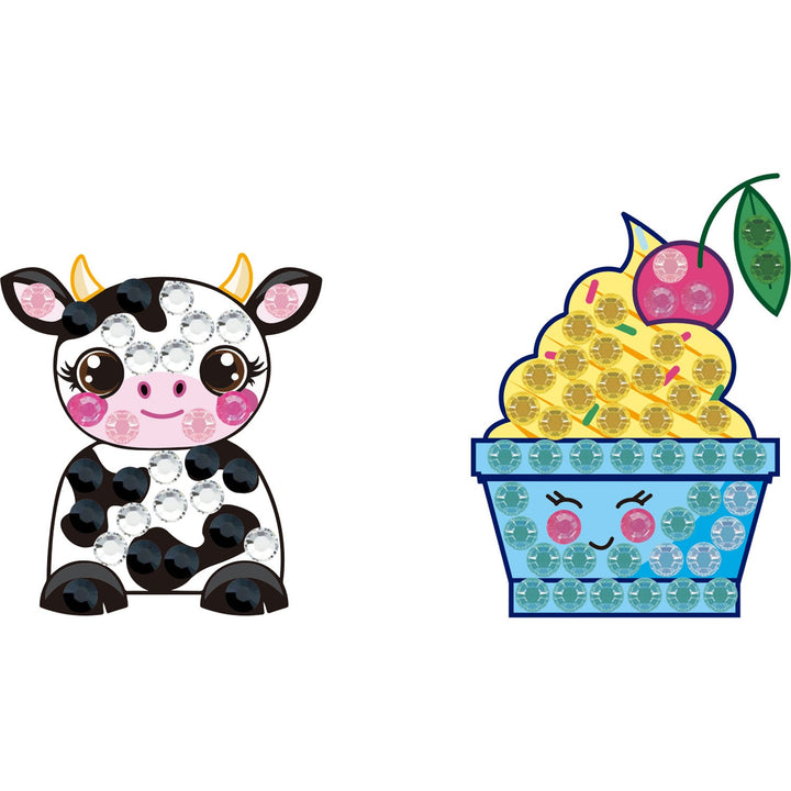 Diamond Dotz BIG DOTZ Stickers Pack 3 - Dairy Cream